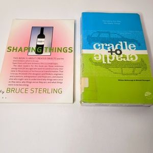 Shaping Things AND Cradle to Cradle Books